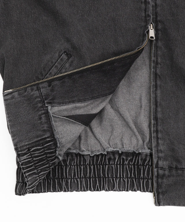 ワーカーズWジップデニムブルゾン