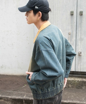 デニム中濃加工 モデル：180cm F着用