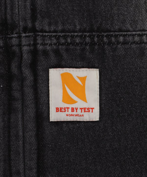 ヴィンテージウォッシュデニムBIGフードブルゾン