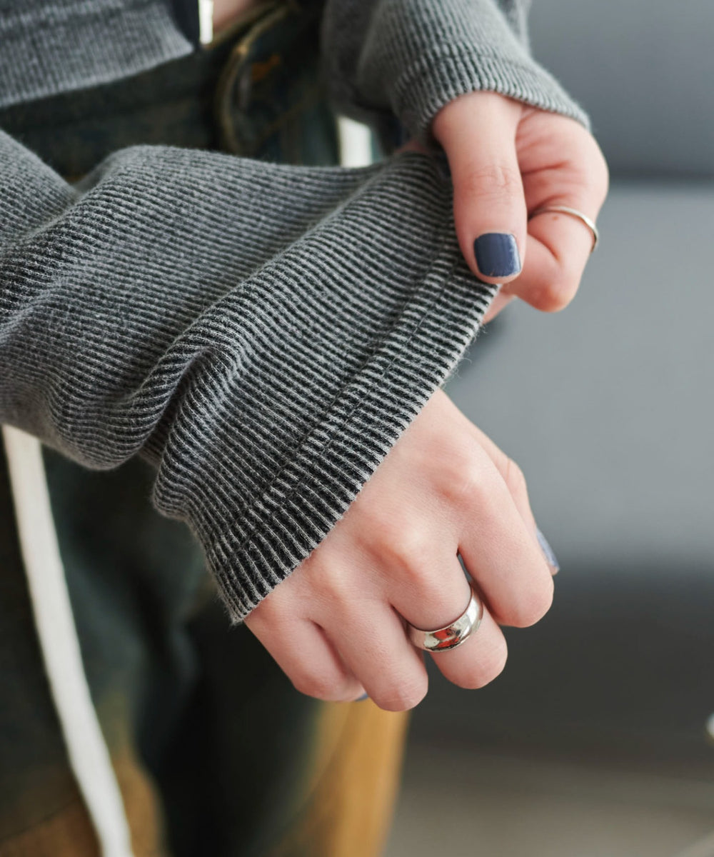 ヴィンテージライクWZIPトップス