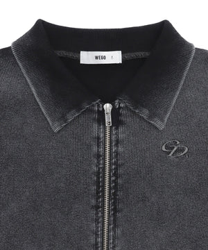 ヴィンテージライクWZIPトップス