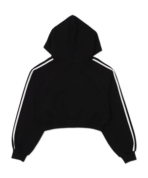 Wジップショートパーカー