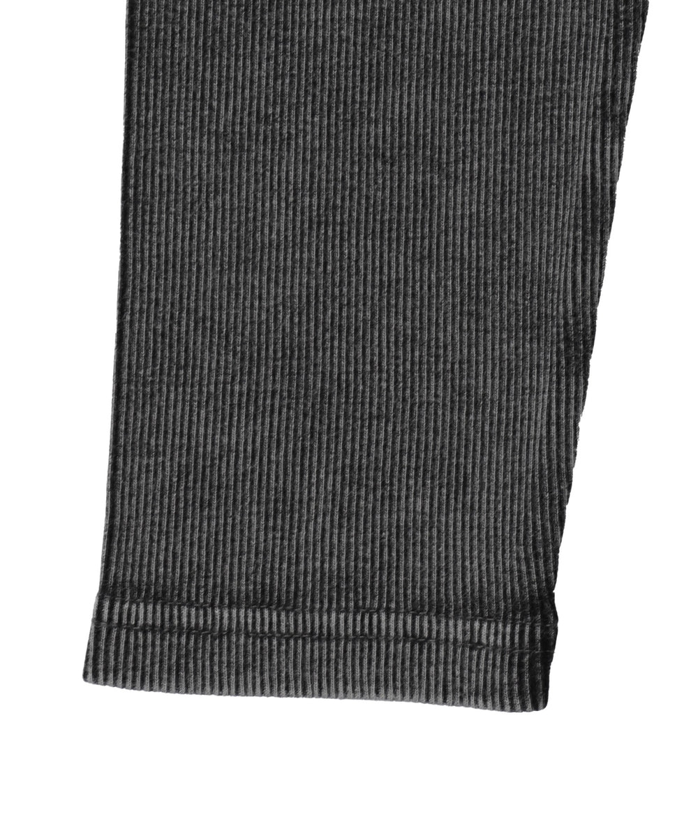 ワンポイント刺繍Wジップリブパーカー