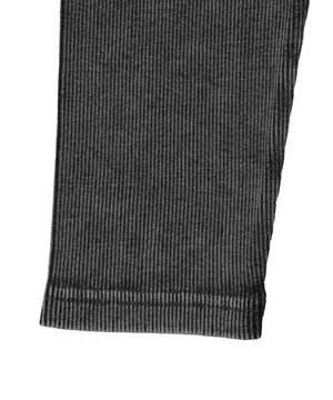 ワンポイント刺繍Wジップリブパーカー