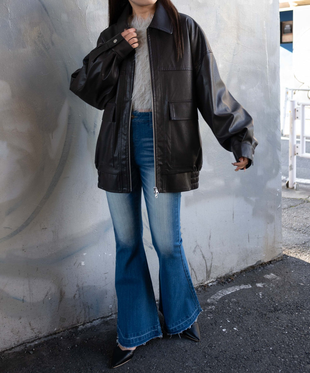 Dブラウン　モデル:155cm M着用