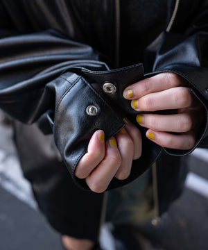 ヴィンテージライクPUフライトジャケット