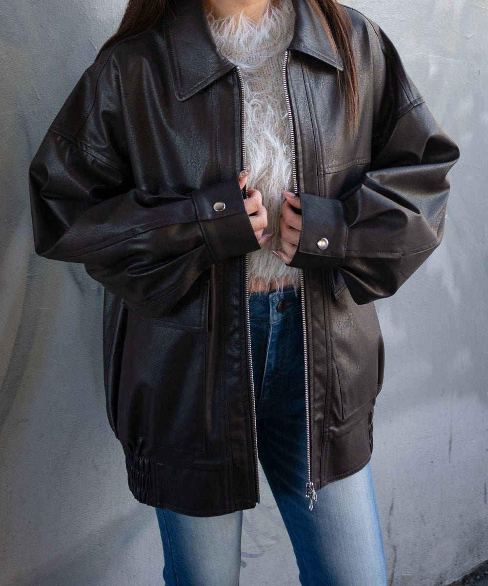 Dブラウン　モデル:155cm M着用