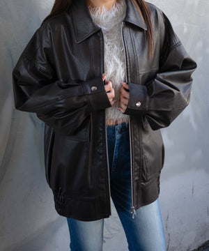 Dブラウン　モデル:155cm M着用