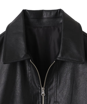 ヴィンテージライクPUフライトジャケット