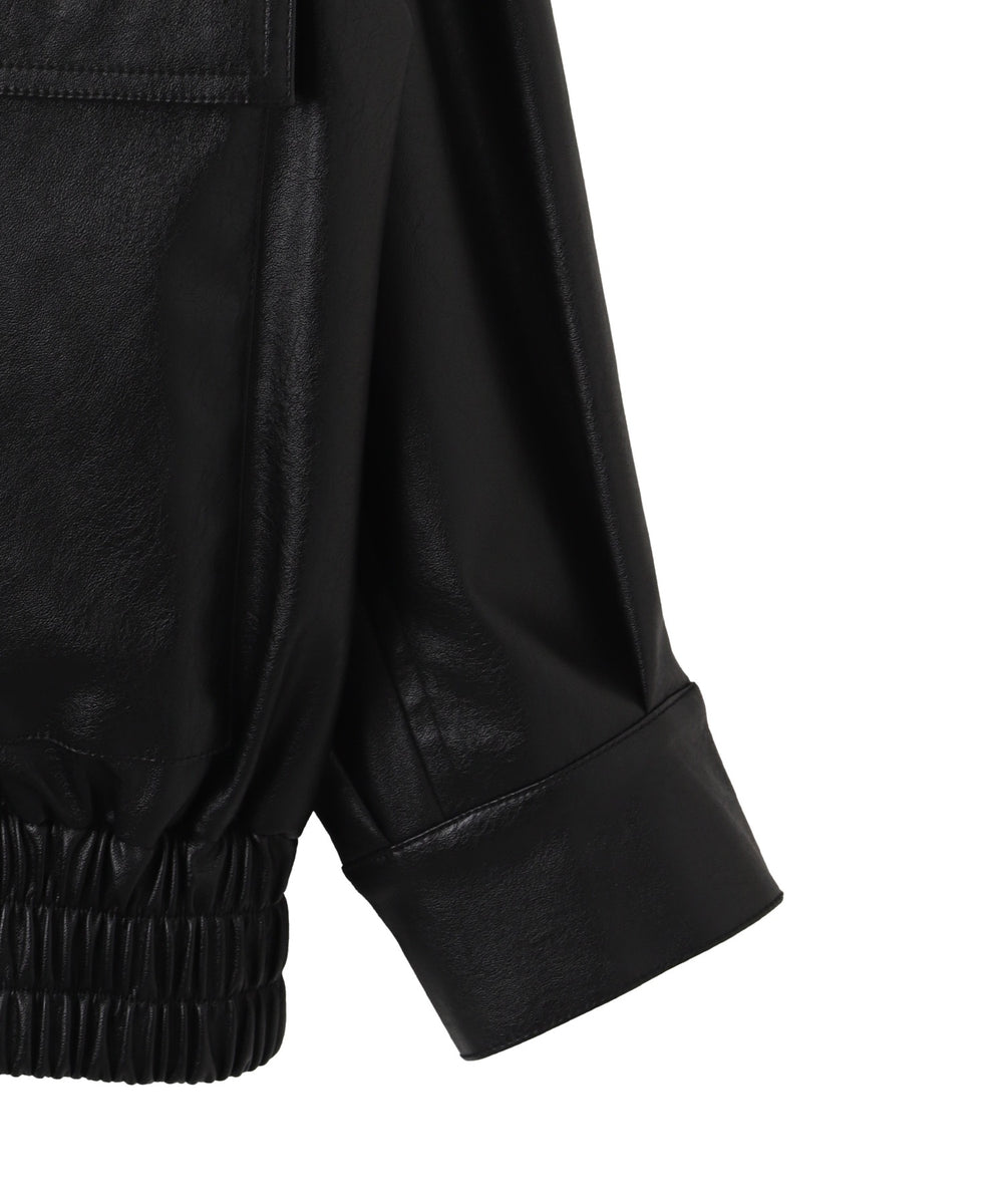 ヴィンテージライクPUフライトジャケット