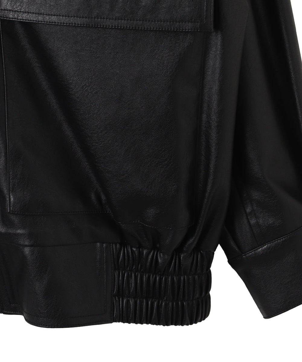 ヴィンテージライクPUフライトジャケット