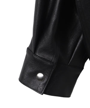 ヴィンテージライクPUフライトジャケット