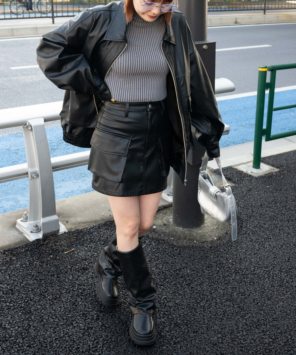 ブラック モデル：155cm F着用