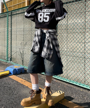 ブラック モデル：155cm F着用