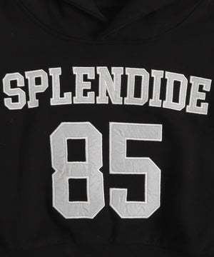 ナンバリングラインショートプルパーカー