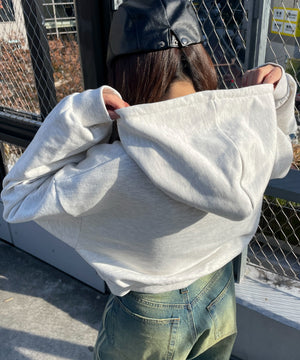 杢グレー モデル：155cm F着用