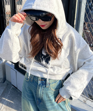 杢グレー モデル：155cm F着用