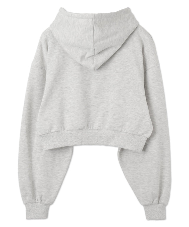 ガールプリントプルパーカー