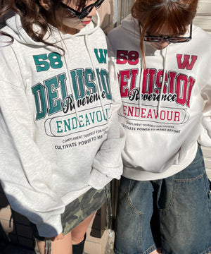 ロゴビッグプルパーカー