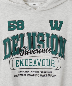 ロゴビッグプルパーカー