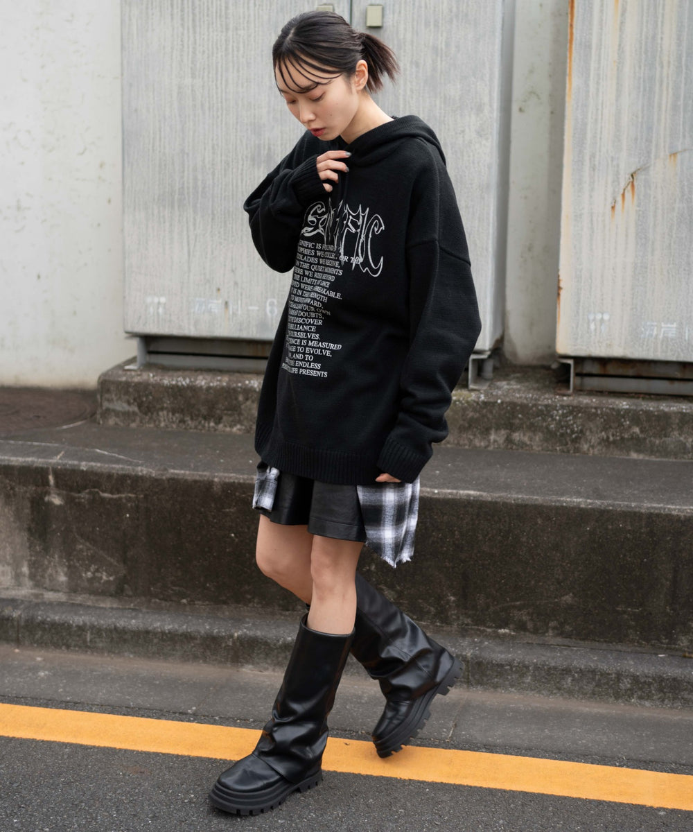 ブラック モデル：161cm L着用