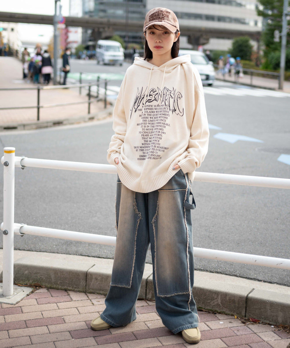 ホワイト モデル：161cm L着用