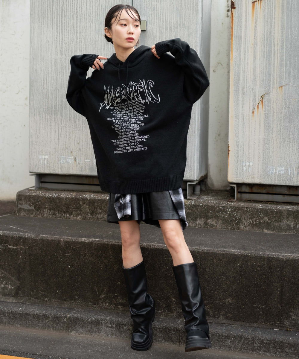 ブラック モデル：161cm L着用