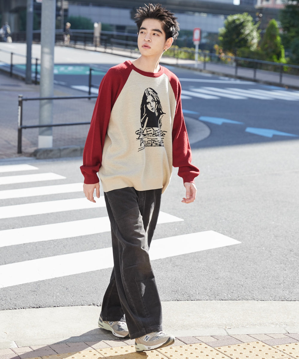 ワイン モデル：180cm L着用