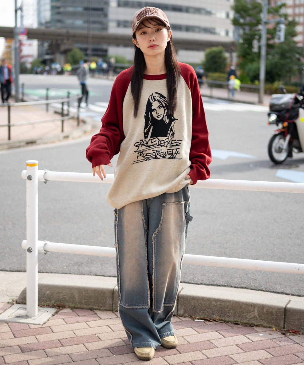 ワイン モデル：161cm L着用