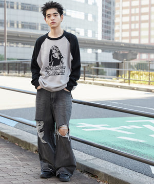 ブラック モデル：180cm L着用