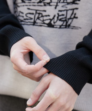 ラグランジャガードグラフィックプルオーバー