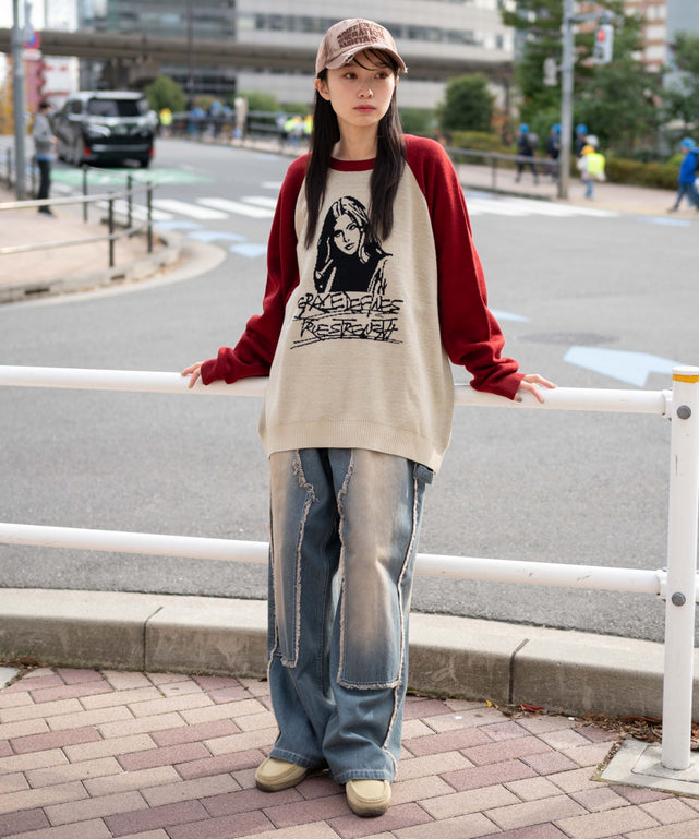 ワイン モデル：161cm L着用