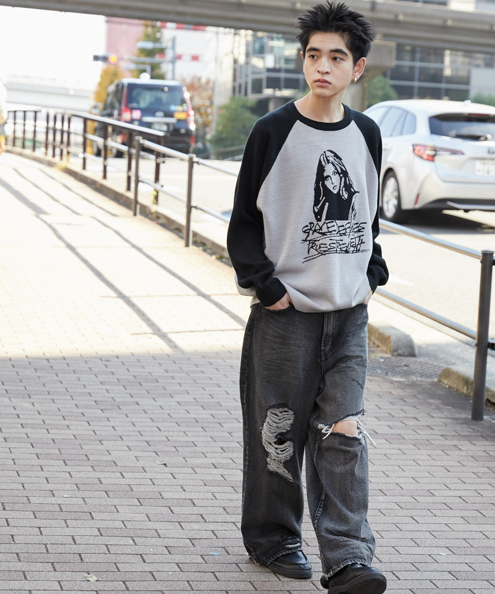 ブラック モデル：180cm L着用