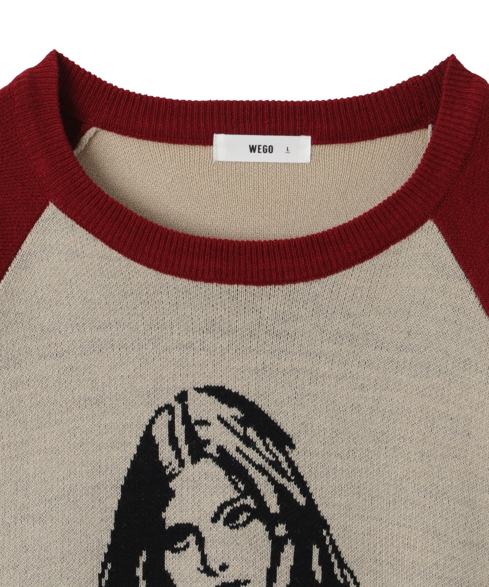 ラグランジャガードグラフィックプルオーバー