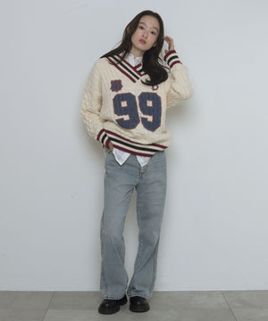 デニム淡　モデル：163cm M着用