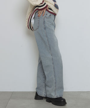 デニム淡　モデル：163cm M着用