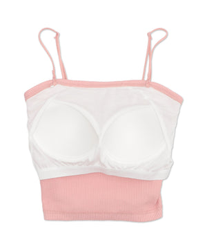 なちゅ盛れカップインショートキャミ