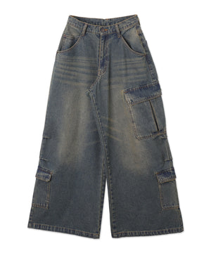 デニム中濃加工