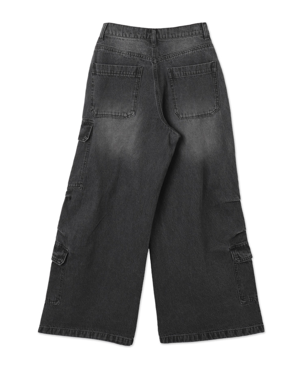 ヴィンテージウォッシュバギーカーゴパンツ