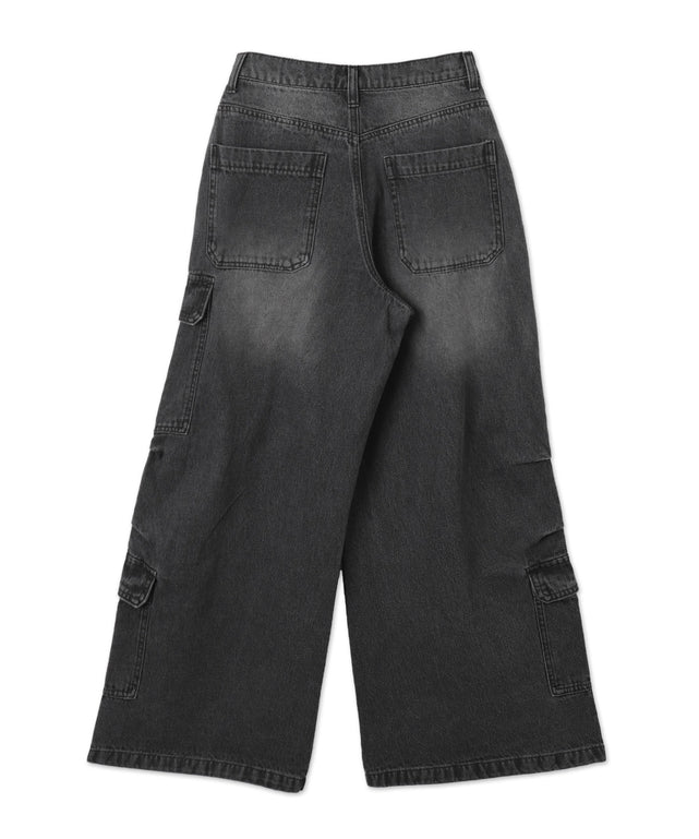 ヴィンテージウォッシュバギーカーゴパンツ