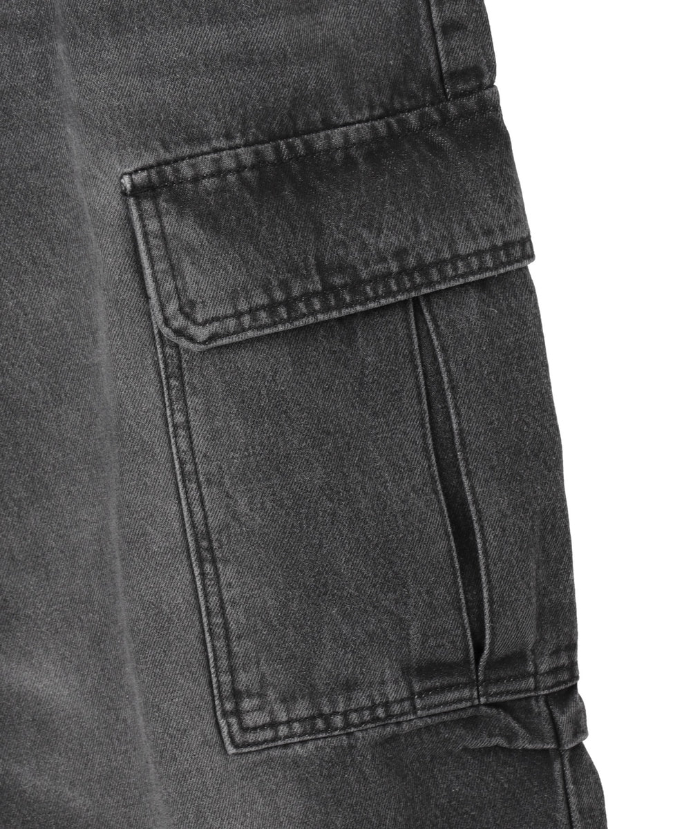 ヴィンテージウォッシュバギーカーゴパンツ