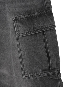 ヴィンテージウォッシュバギーカーゴパンツ