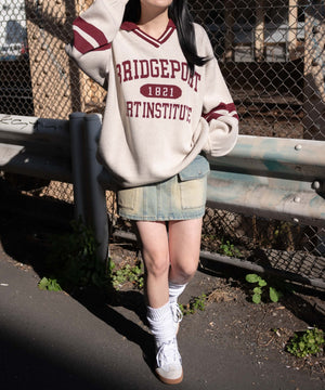 デニム淡加工　モデル:155cm　F着用