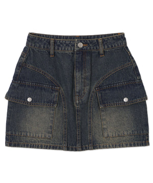 デニム中濃加工