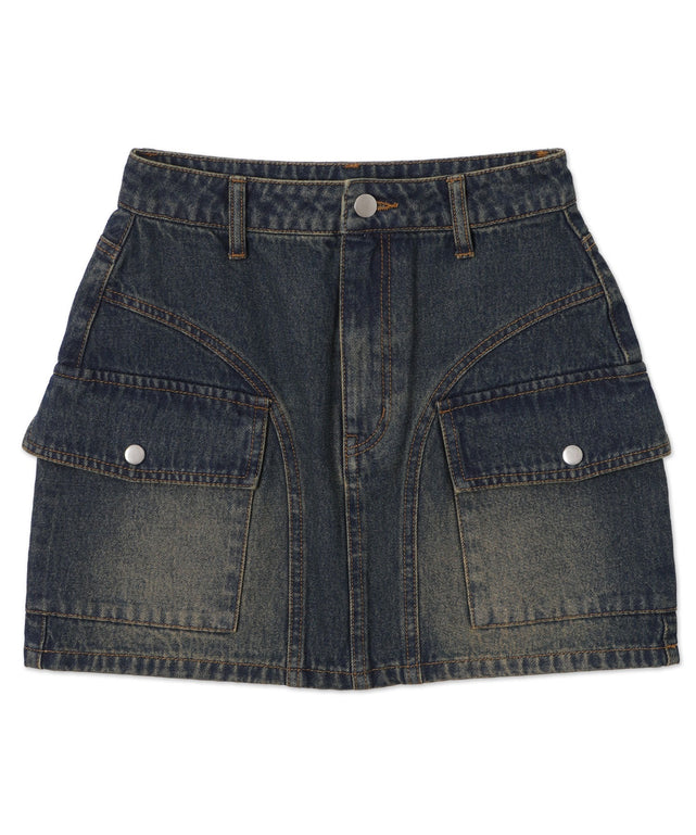 デニム中濃加工