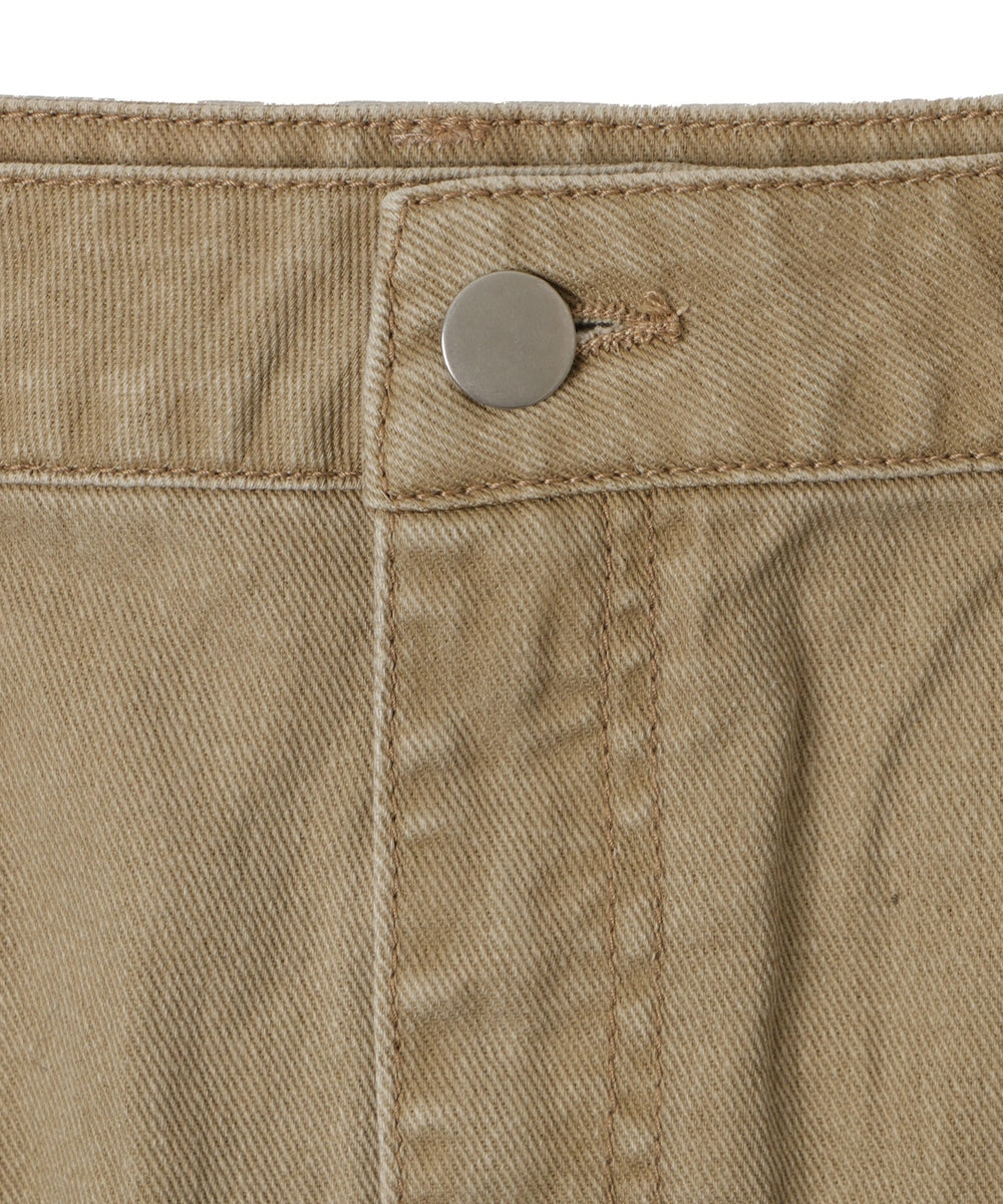 ヴィンテージウォッシュカーゴミニスカート