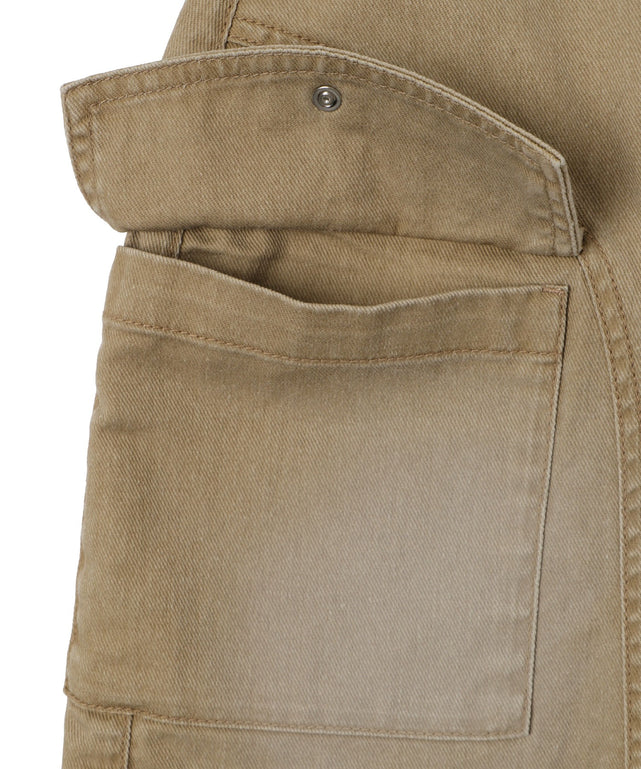 ヴィンテージウォッシュカーゴミニスカート