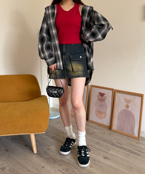 レッド　モデル:160cm M着用