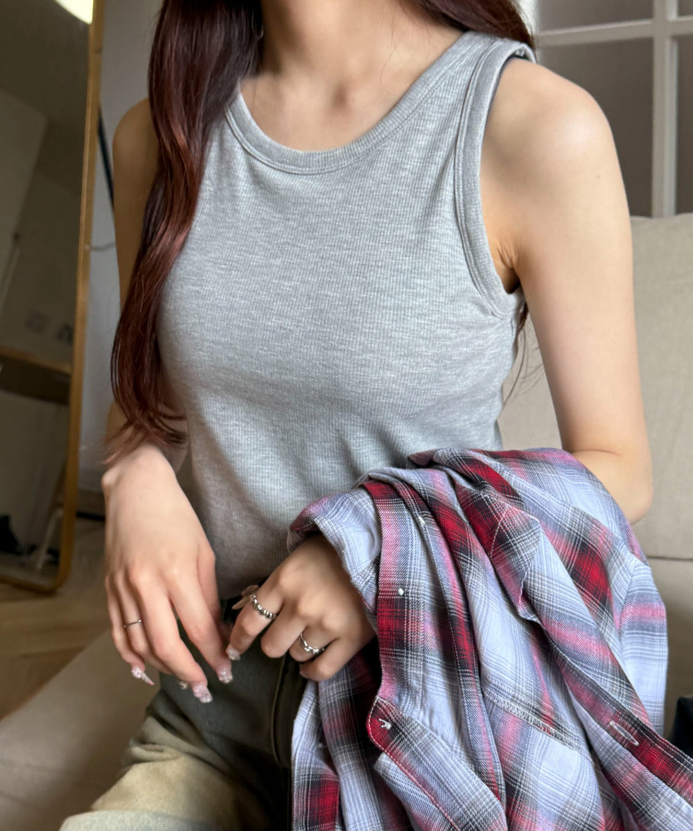 杢グレー　モデル:160cm M着用