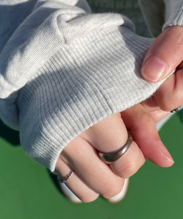 ロゴZIPショートパーカー